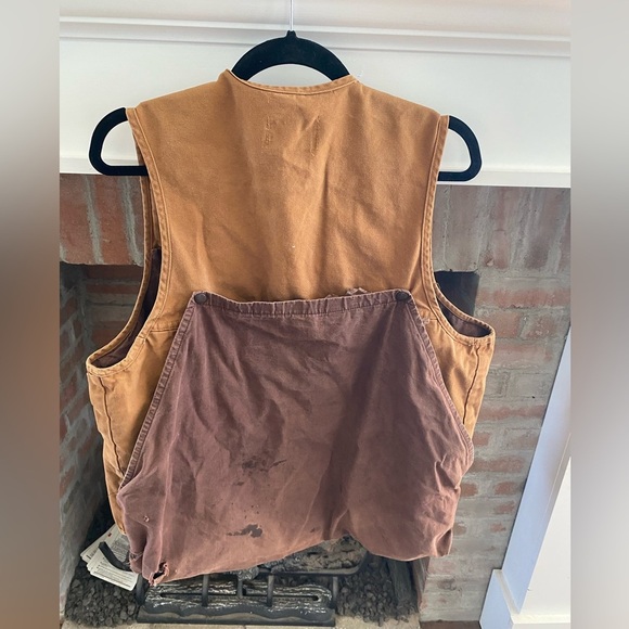 Mens Vintage Big Horn Black Sheep Hunting Vest Large Brown Shooting Duck Hunting - Picture 6 of 9